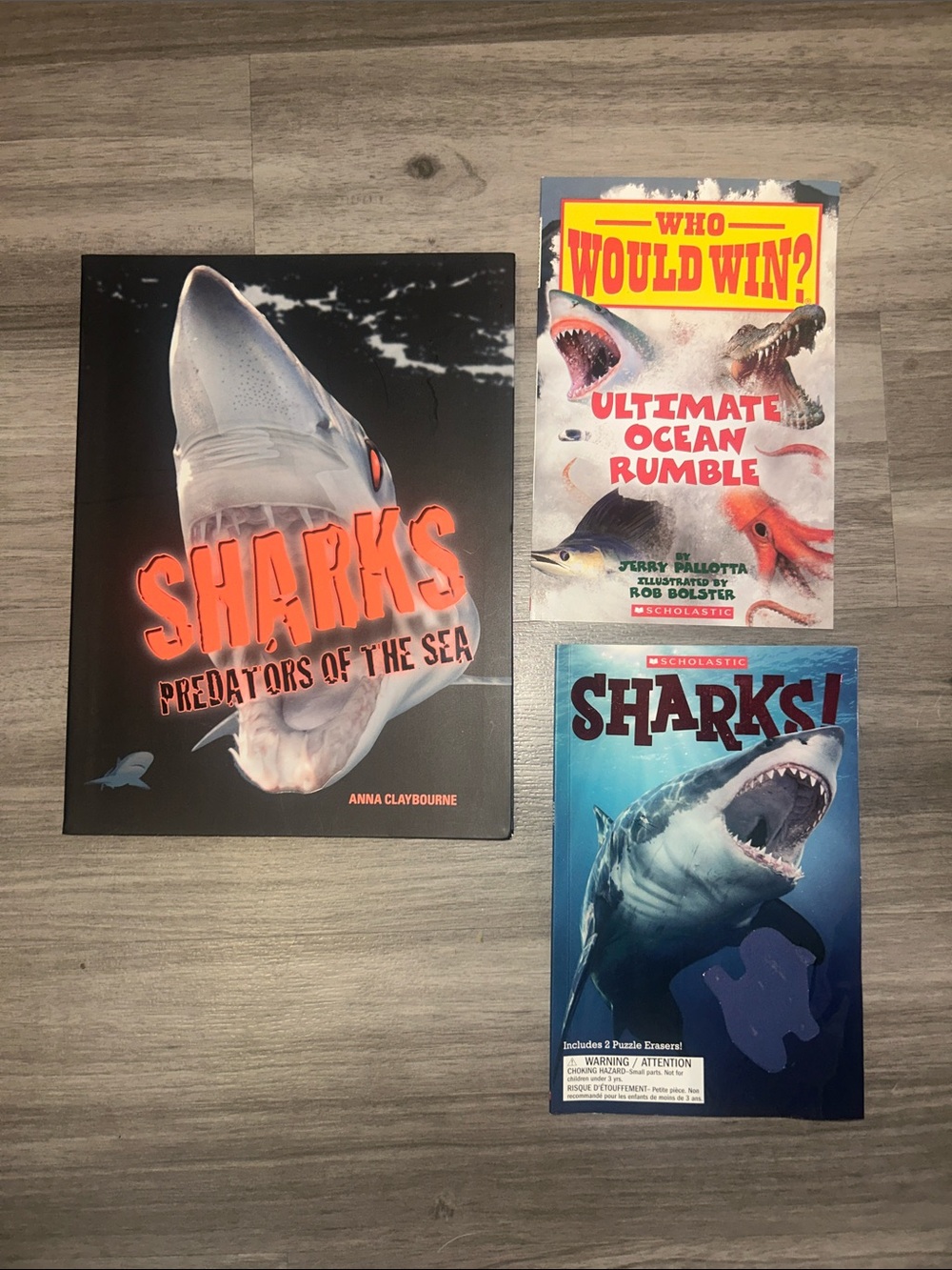 Scholastic Sharks Books Set